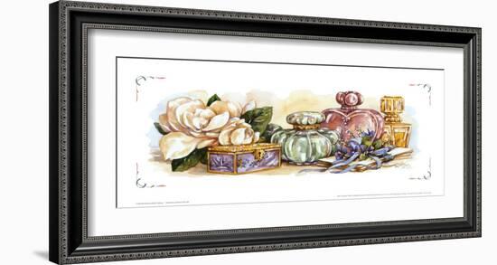 Perfume Bottle Setting I-Jerianne Van Dijk-Framed Art Print