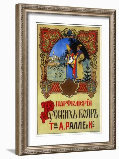 Perfume for Boyars - Russian Nobles and Royalty, Ralle and Co-null-Framed Art Print