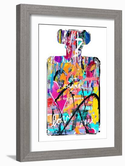 Perfume Graffiti I-Madeline Blake-Framed Art Print