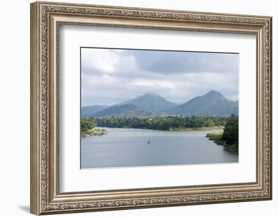 Perfume River, Hue, Vietnam, Indochina, Southeast Asia, Asia-Bruno Morandi-Framed Photographic Print