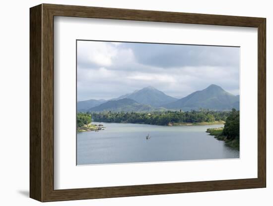 Perfume River, Hue, Vietnam, Indochina, Southeast Asia, Asia-Bruno Morandi-Framed Photographic Print