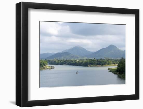 Perfume River, Hue, Vietnam, Indochina, Southeast Asia, Asia-Bruno Morandi-Framed Photographic Print