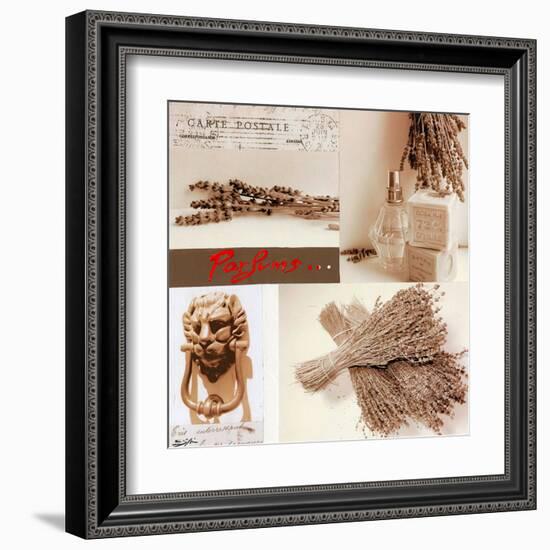 Perfumes-Lizie-Framed Art Print