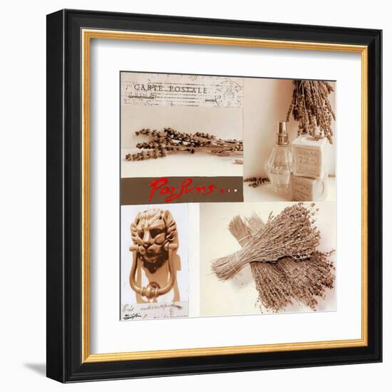 Perfumes-Lizie-Framed Art Print