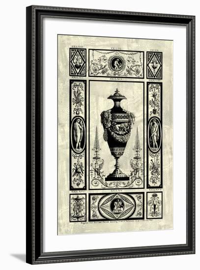 Pergolesi Urn II-Michel Pergolesi-Framed Art Print