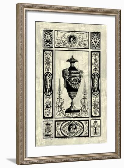 Pergolesi Urn II-Michel Pergolesi-Framed Art Print