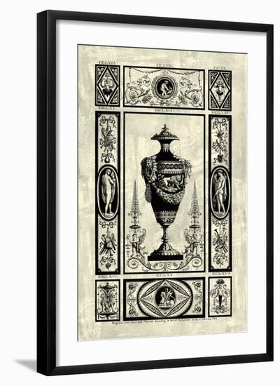 Pergolesi Urn II-Michel Pergolesi-Framed Art Print