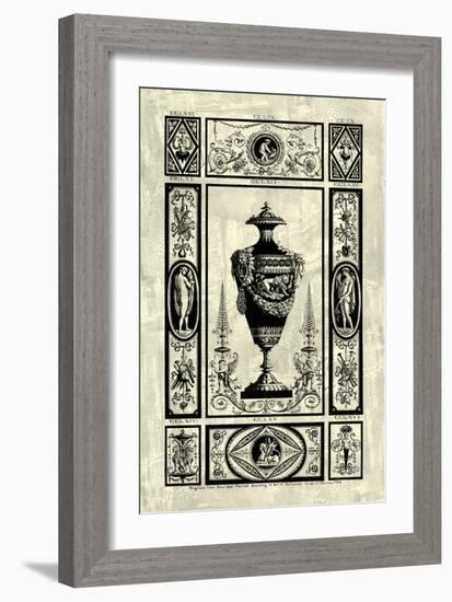 Pergolesi Urn II-Michel Pergolesi-Framed Art Print