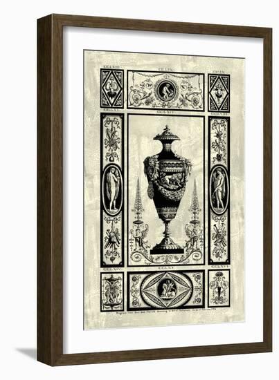 Pergolesi Urn II-Michel Pergolesi-Framed Art Print