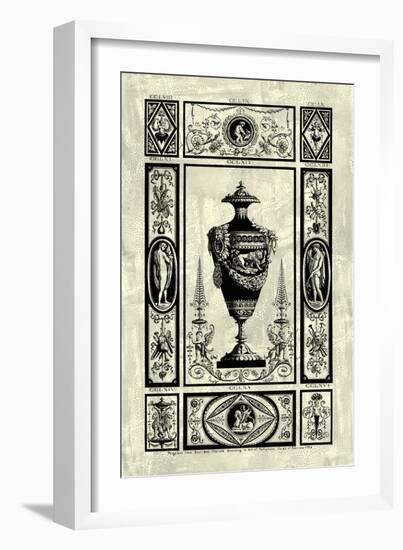 Pergolesi Urn II-Michel Pergolesi-Framed Art Print