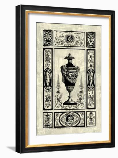 Pergolesi Urn II-Michel Pergolesi-Framed Art Print