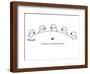 "Perhaps we're overthinking the situation." - New Yorker Cartoon-Charles Barsotti-Framed Premium Giclee Print