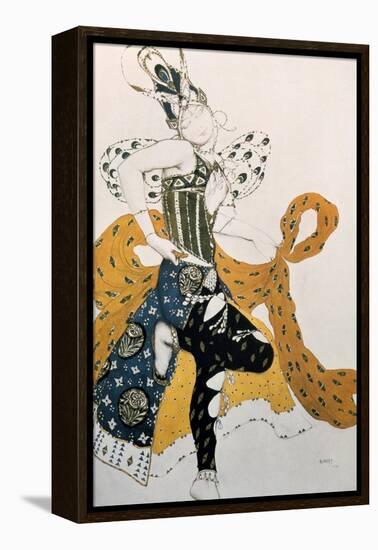 Peri (Natasha Trouhanov), Costume Design for La Peri, 1911-Leon Bakst-Framed Premier Image Canvas