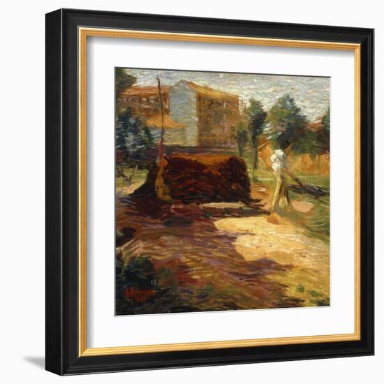 Periferia, 1909-Umberto Boccioni-Framed Giclee Print