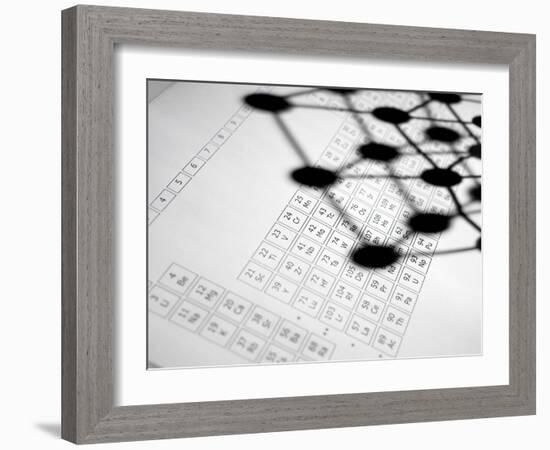 Periodic Table-Tek Image-Framed Photographic Print