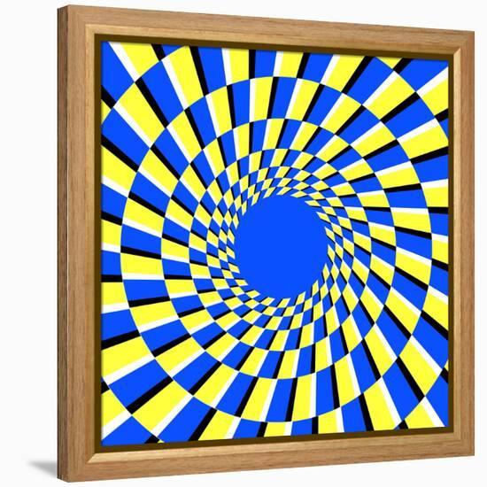 Peripheral Drift Illusion-Science Photo Library-Framed Premier Image Canvas