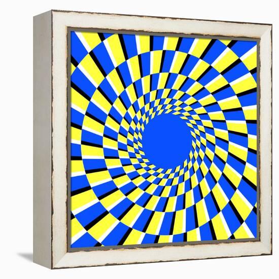 Peripheral Drift Illusion-Science Photo Library-Framed Premier Image Canvas