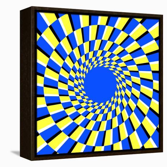 Peripheral Drift Illusion-Science Photo Library-Framed Premier Image Canvas