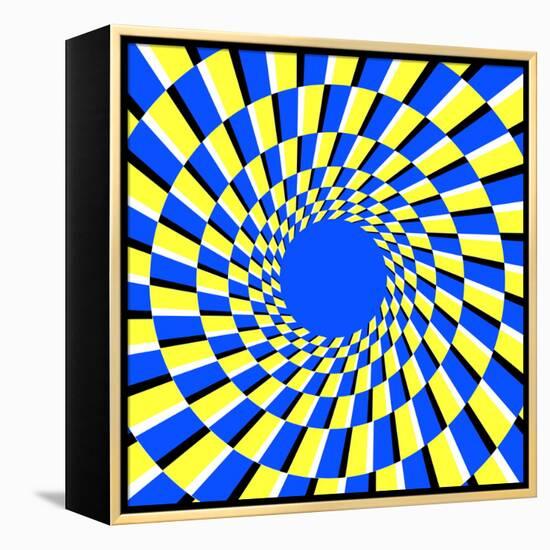 Peripheral Drift Illusion-Science Photo Library-Framed Premier Image Canvas