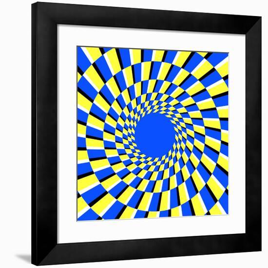 Peripheral Drift Illusion-Science Photo Library-Framed Photographic Print