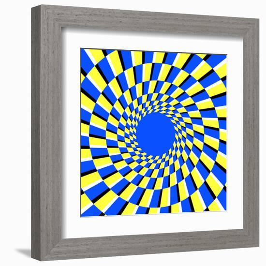 Peripheral Drift Illusion-Science Photo Library-Framed Premium Photographic Print