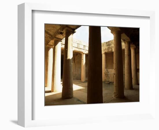 Peristyle Tomb III, Tomb of the Kings, Cyprus-Jeremy Bright-Framed Photographic Print