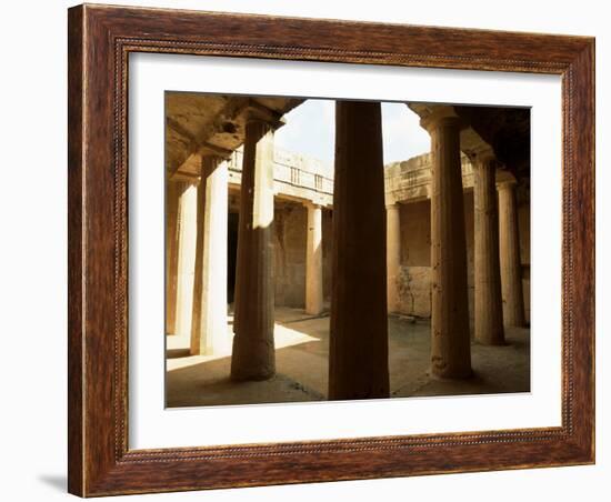 Peristyle Tomb III, Tomb of the Kings, Cyprus-Jeremy Bright-Framed Photographic Print