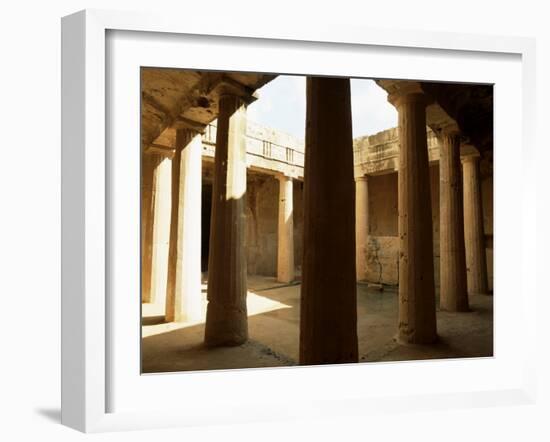 Peristyle Tomb III, Tomb of the Kings, Cyprus-Jeremy Bright-Framed Photographic Print