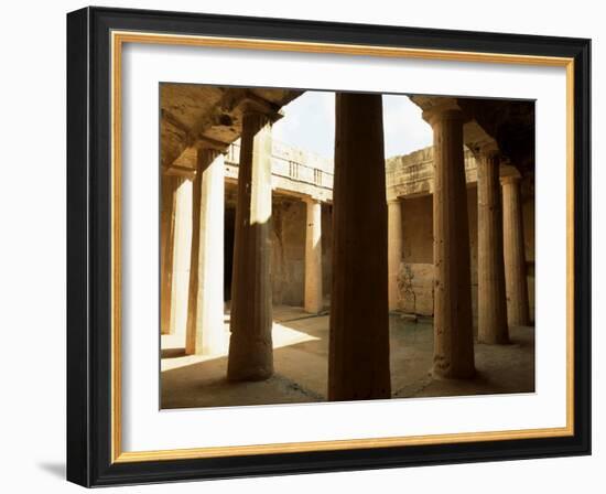 Peristyle Tomb III, Tomb of the Kings, Cyprus-Jeremy Bright-Framed Photographic Print