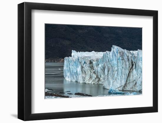 Perito Moreno and Lago Argentino, Los Glaciares National Park, Santa Cruz, Argentina-francesco vaninetti-Framed Photographic Print