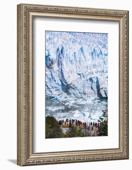 Perito Moreno Glaciar, Los Glaciares National Park, Near El Calafate, Patagonia, Argentina-Matthew Williams-Ellis-Framed Photographic Print