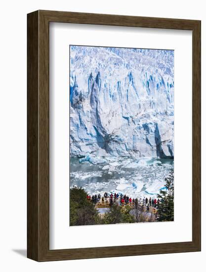 Perito Moreno Glaciar, Los Glaciares National Park, Near El Calafate, Patagonia, Argentina-Matthew Williams-Ellis-Framed Photographic Print