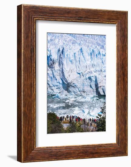 Perito Moreno Glaciar, Los Glaciares National Park, Near El Calafate, Patagonia, Argentina-Matthew Williams-Ellis-Framed Photographic Print