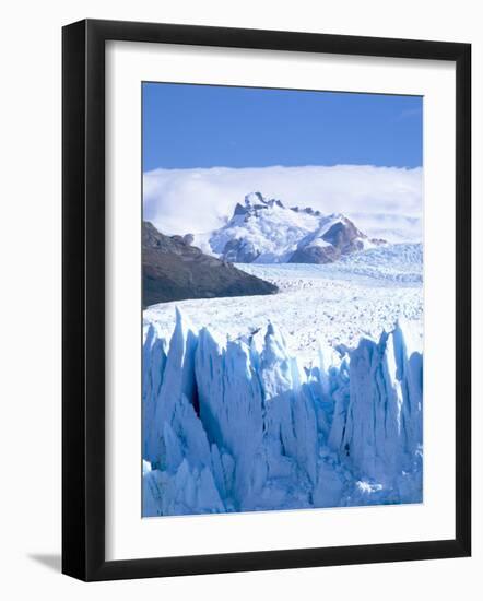 Perito Moreno Glacier and Andes Mountains, Parque Nacional Los Glaciares, El Calafate, Argentina-Gavin Hellier-Framed Photographic Print