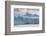 Perito Moreno glacier and mountain peak under a moody sky, Los Glaciares National Park, Argentina-francesco vaninetti-Framed Photographic Print