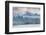 Perito Moreno glacier and mountain peak under a moody sky, Los Glaciares National Park, Argentina-francesco vaninetti-Framed Photographic Print