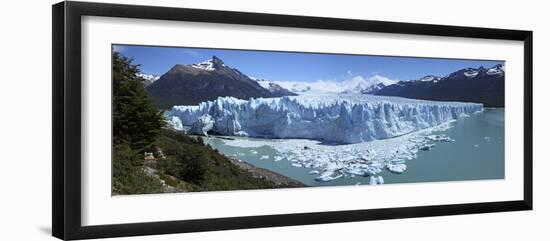 Perito Moreno Glacier, Panoramic View, Argentina, January 2010-Mark Taylor-Framed Photographic Print