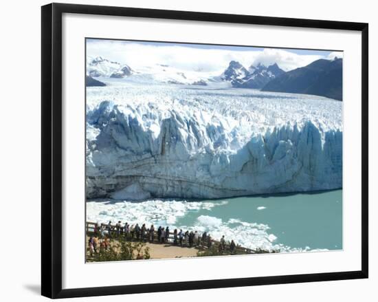 Perito Moreno Glacier, Parque Nacional De Los Glaciares, Patagonia, Argentina-McCoy Aaron-Framed Photographic Print