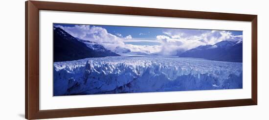 Perito Morento Glacier, Patagonia, Argentina-Peter Adams-Framed Photographic Print