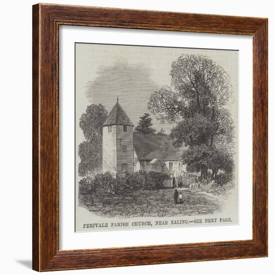 Perivale Parish Church, Near Ealing-null-Framed Giclee Print