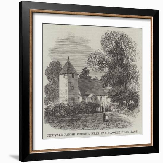 Perivale Parish Church, Near Ealing-null-Framed Giclee Print