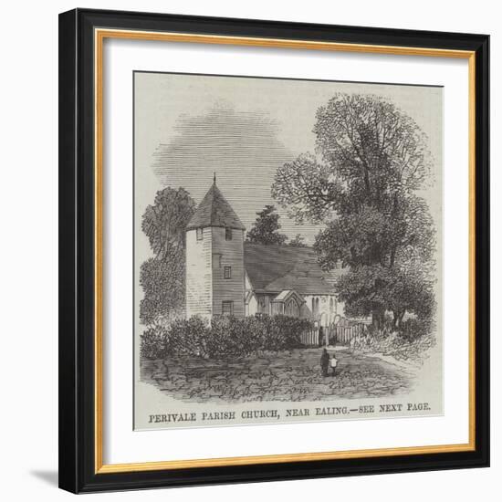 Perivale Parish Church, Near Ealing-null-Framed Giclee Print