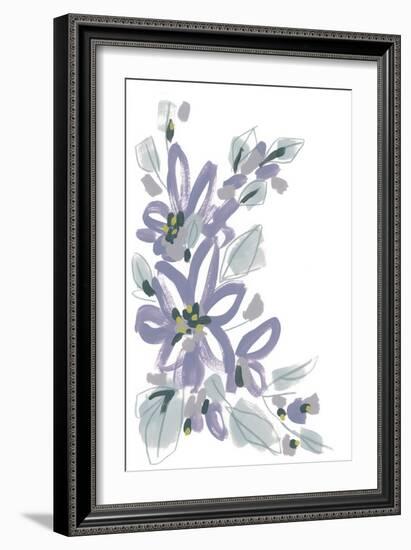 Periwinkle Patch I-June Vess-Framed Premium Giclee Print