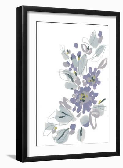 Periwinkle Patch II-June Vess-Framed Art Print