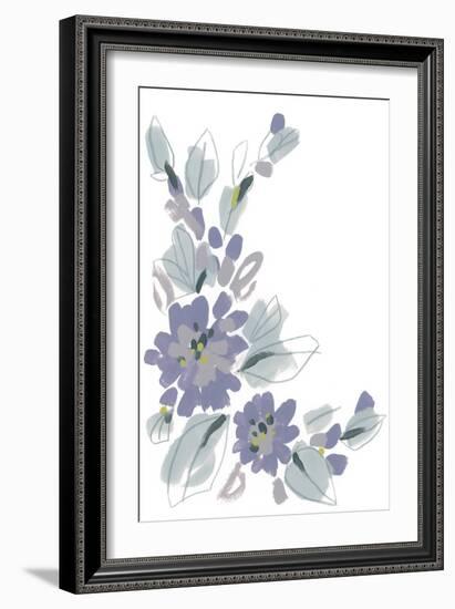 Periwinkle Patch III-June Vess-Framed Art Print