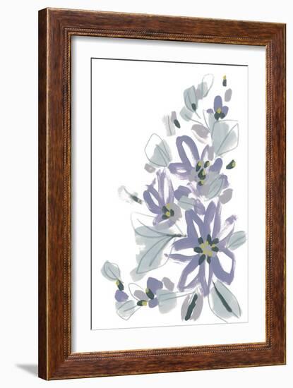 Periwinkle Patch IV-June Vess-Framed Art Print