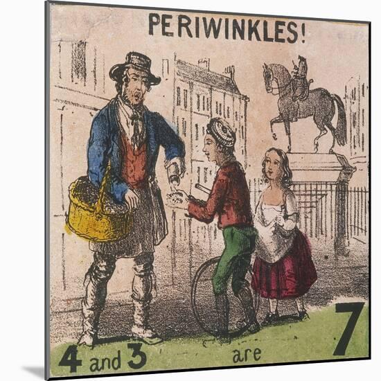 Periwinkles!, Cries of London, C1840-TH Jones-Mounted Giclee Print