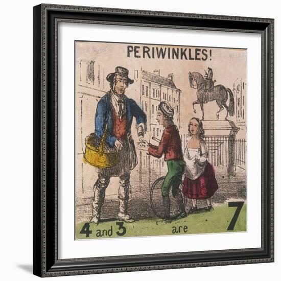 Periwinkles!, Cries of London, C1840-TH Jones-Framed Giclee Print