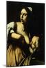 Pero Nursing Her Father Cimmone, or Visiting Prisoners, and Feeding Hungry-Caravaggio-Mounted Giclee Print