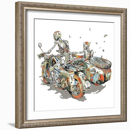 Perpetual Sentinel-HR-FM-Framed Art Print